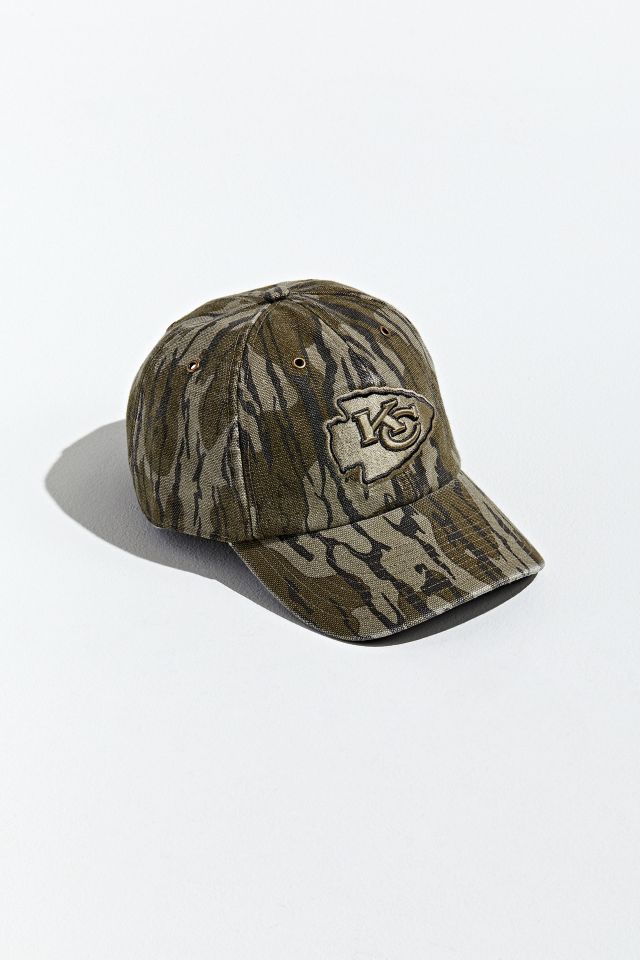 '47 Men's Kansas City Chiefs Camo Adjustable Clean Up Hat