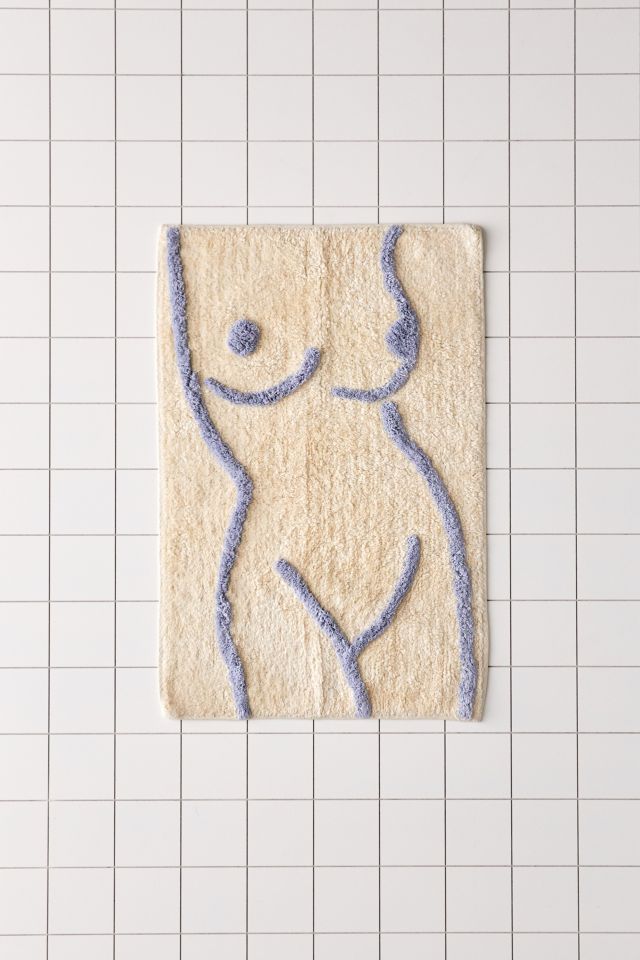 Female Form Bath Mat #1