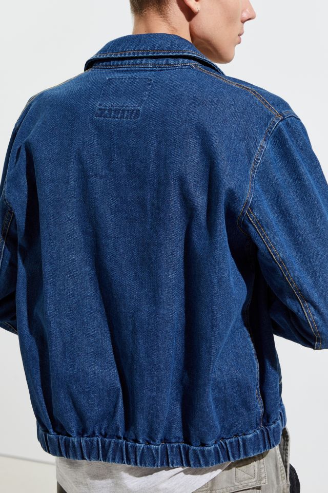 Herschel Supply Co. Denim Bomber Jacket  #4