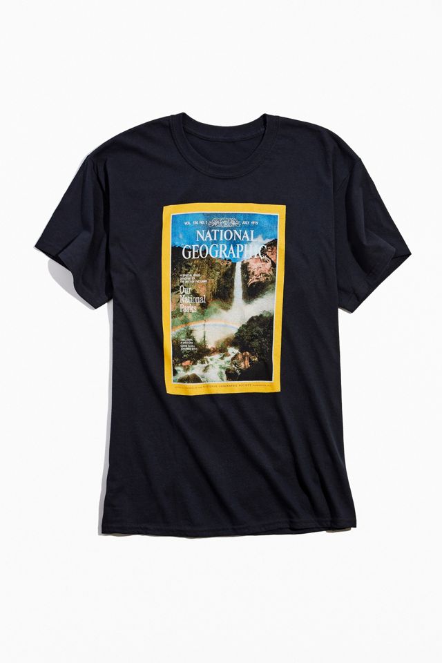 Thanksgiving Hula hop Hindre Parks Project X National Geographic Vintage Cover Tee | Urban Outfitters