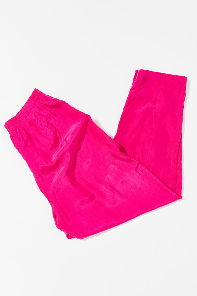 Vintage Magenta Silk Pant  #1