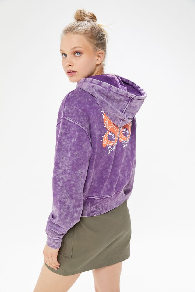 GUESS X 88rising Cropped Hoodie Sweatshirt #1