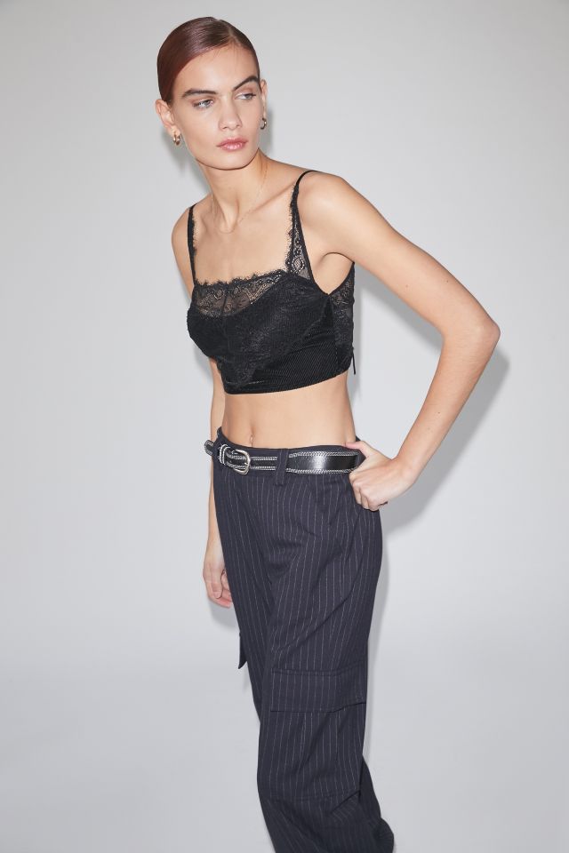 Out From Under This Is Love Lace Tie-Back Bra Top #3