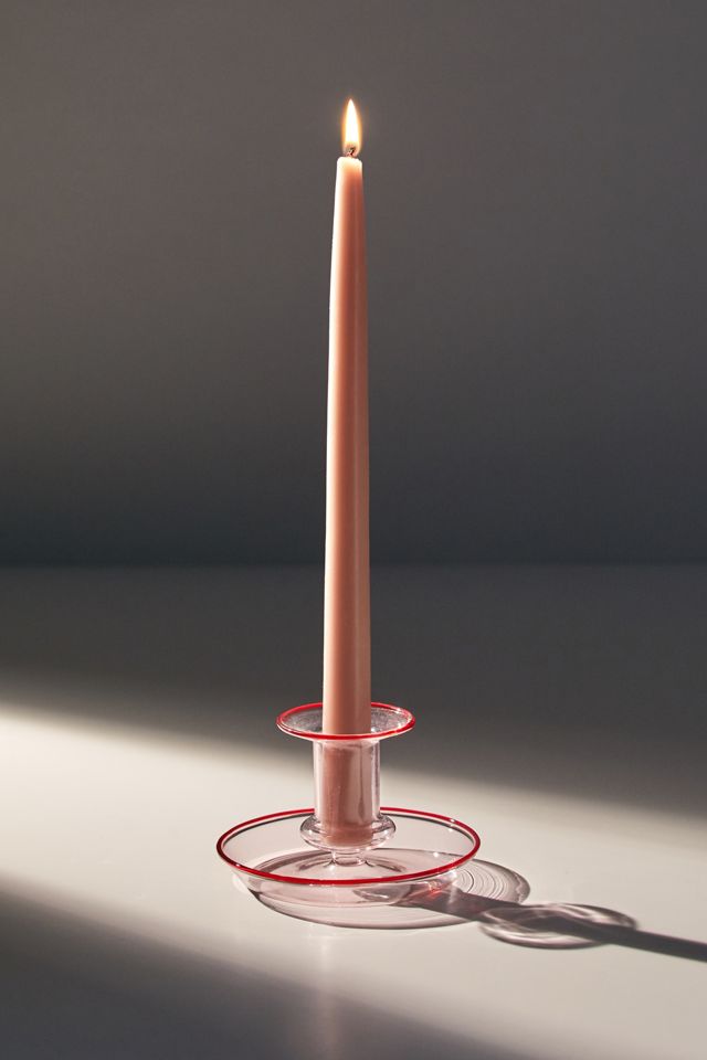 HAY Flare Glass Taper Candle Holder #3