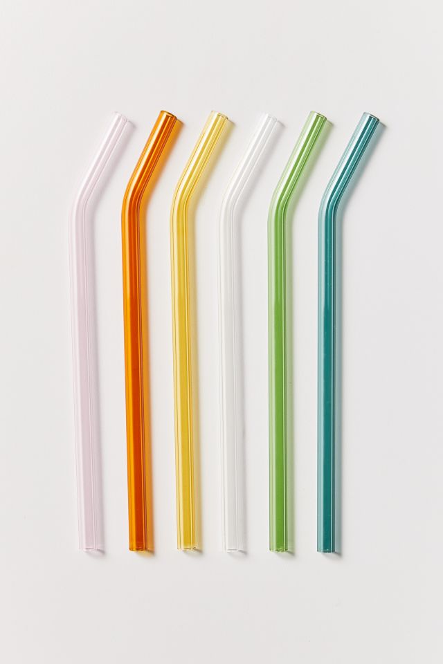 HAY Sip Swirl Reusable Glass Straw Set #2
