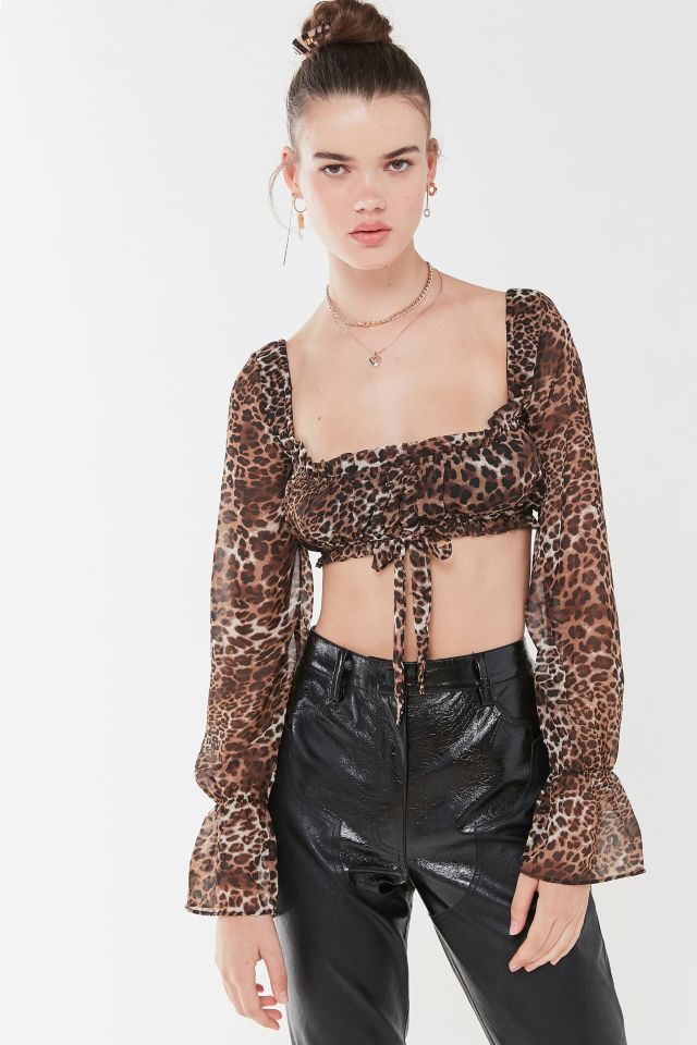 Haut Attache Arrière Raj Exclusif UO Tiger Mist #1