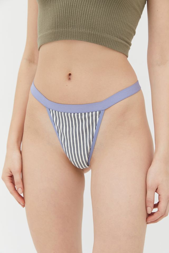 Out From Under Simple Cotton Thong #2
