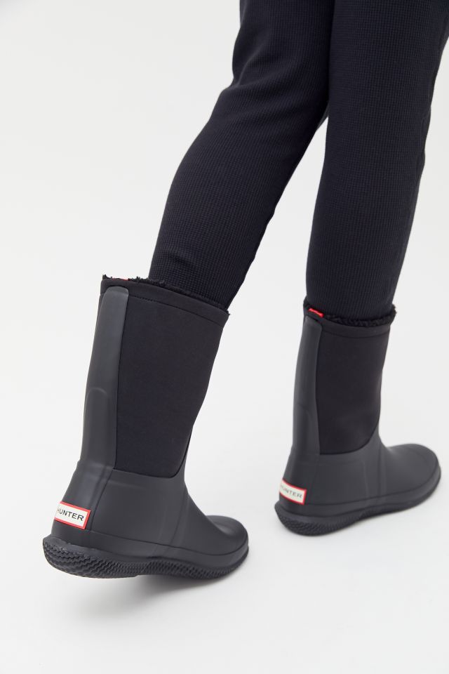 Hunter Original Roll-Top Sherpa Boot | Urban Outfitters