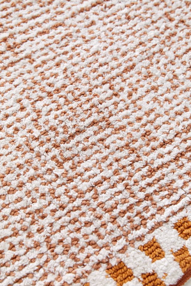 Tapis de bain à carreaux Ayla #3