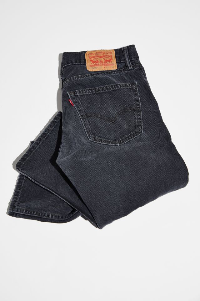 Urban Renewal Vintage Levi's 505 Black Jean | Urban Outfitters Canada