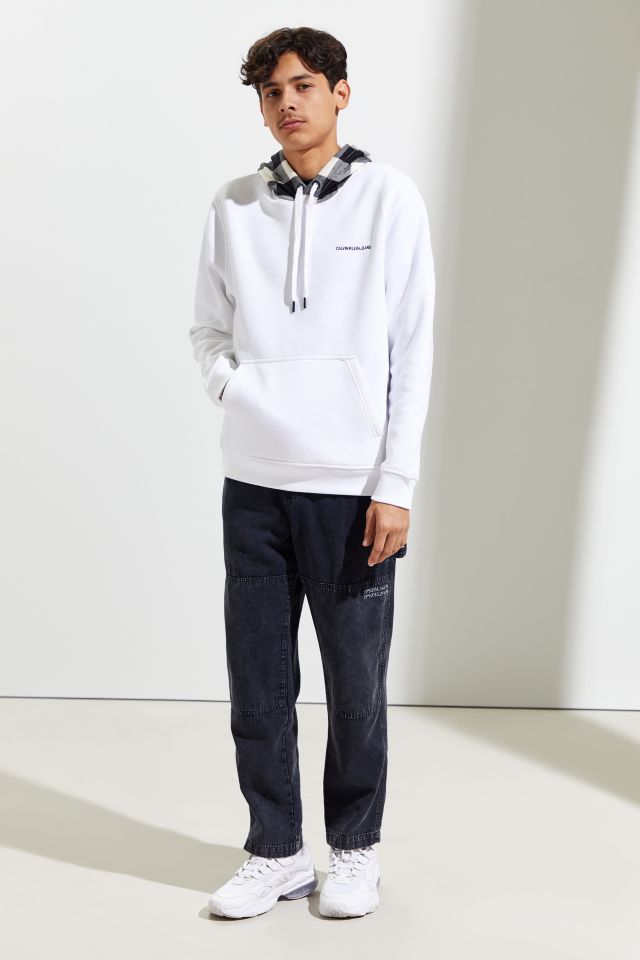 Sweat à Capuche Calvin Klein à Carreaux Mélangés #2