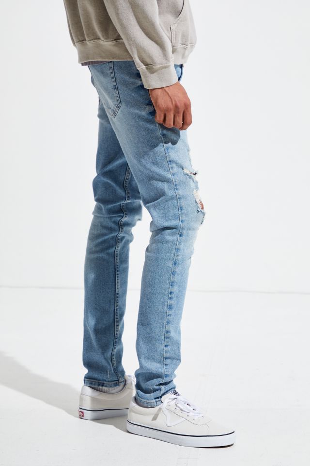 Jean Skinny BDG – Délavage Moyen Extrêmement Détruit #2