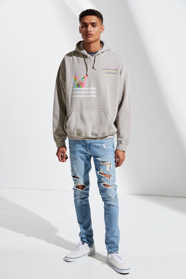 Jean Skinny BDG – Délavage Moyen Extrêmement Détruit #4