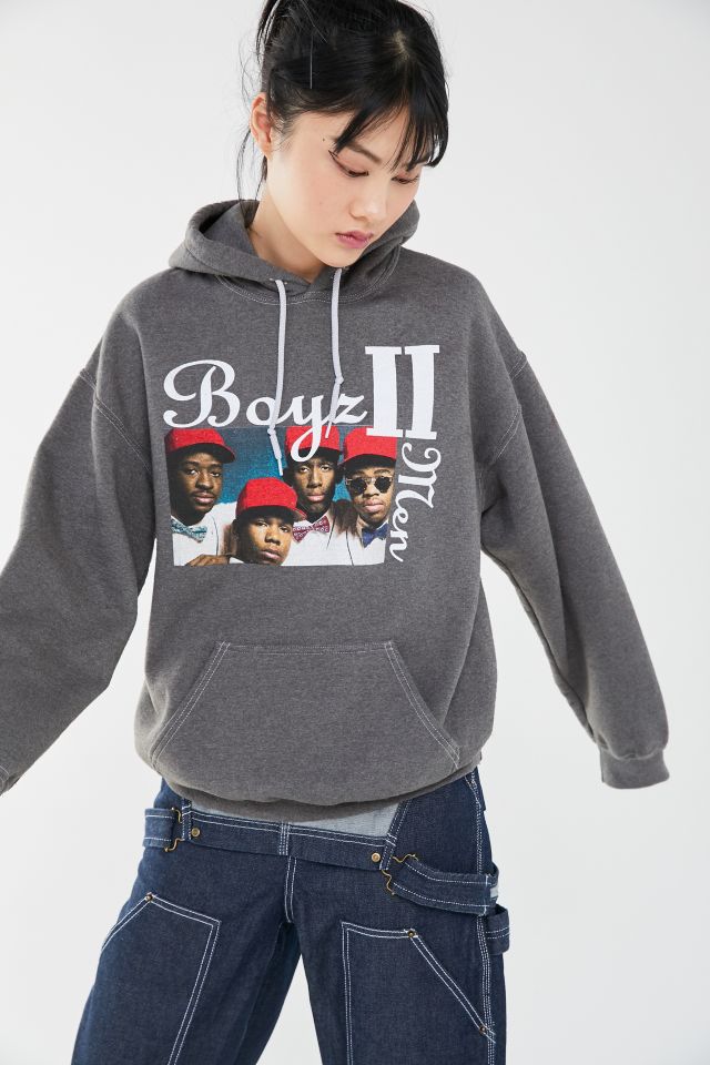 Boyz II Men Overdyed Hoodie Sweatshirt | Urban Outfitters