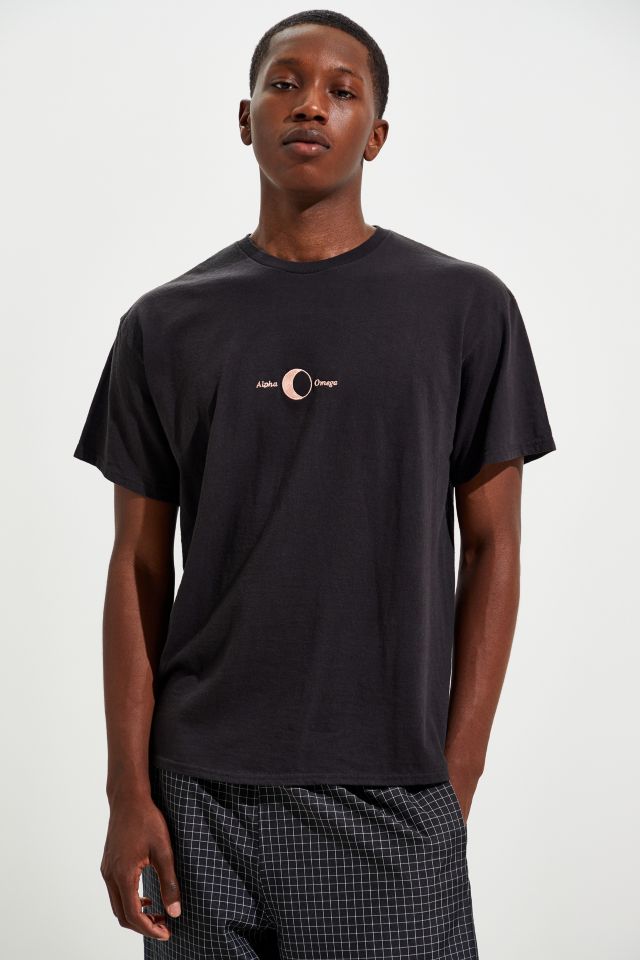 Embroidered Alpha Omega Tee | Urban Outfitters