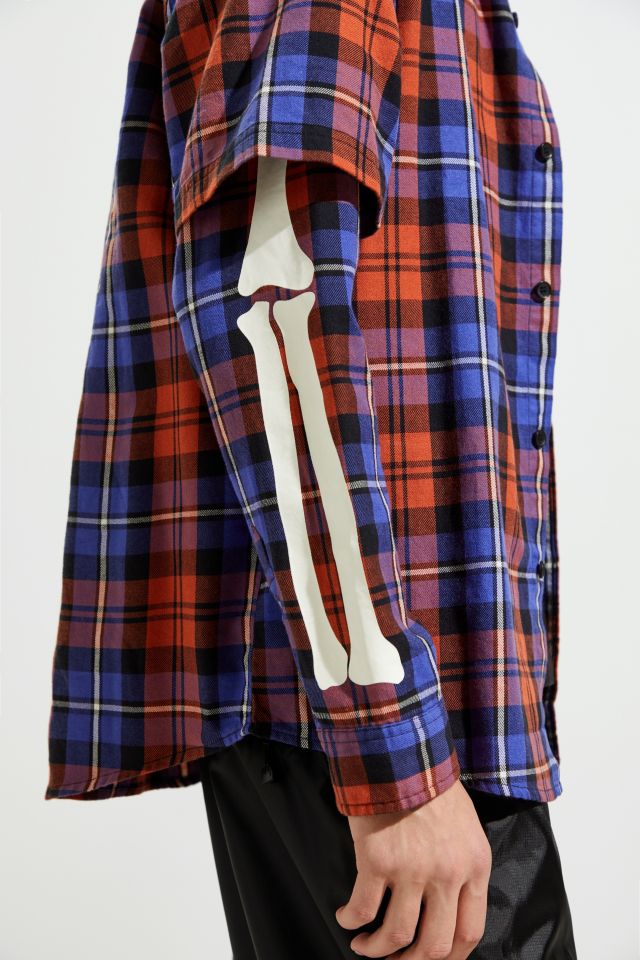 UO Graphic Flannel Button-Down Shirt #2