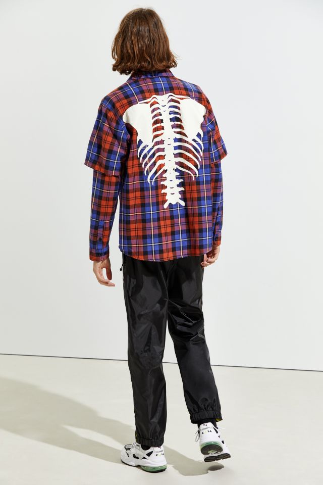 UO Graphic Flannel Button-Down Shirt #3