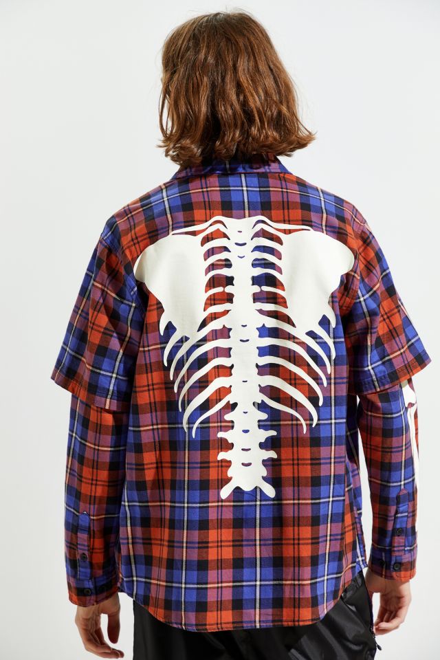 UO Graphic Flannel Button-Down Shirt #5