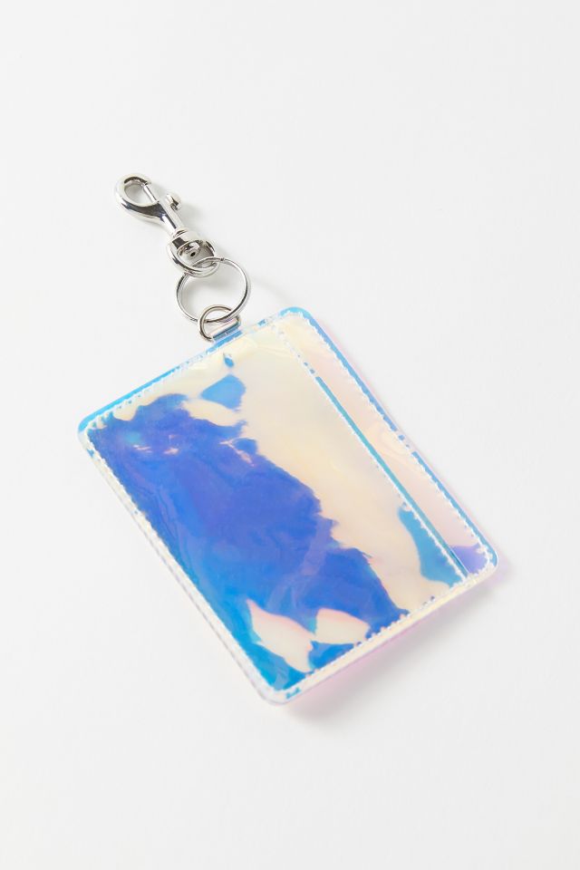 Iridescent Carabiner Card Case #1