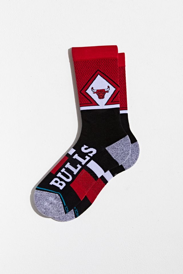 Meia Stance NBA Chicago Bulls Black G ? Oficial, Estilosa e Confortável
