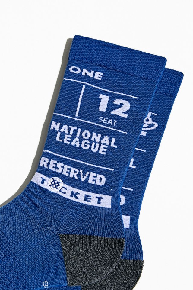 Stance Los Angeles Dodgers Ticket Stub Crew Sock  #2