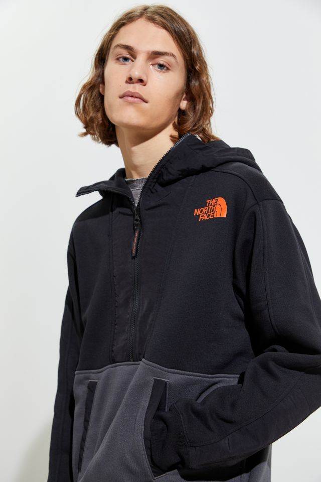 The North Face Graphic Half Zip Hoodie Sweatshirt