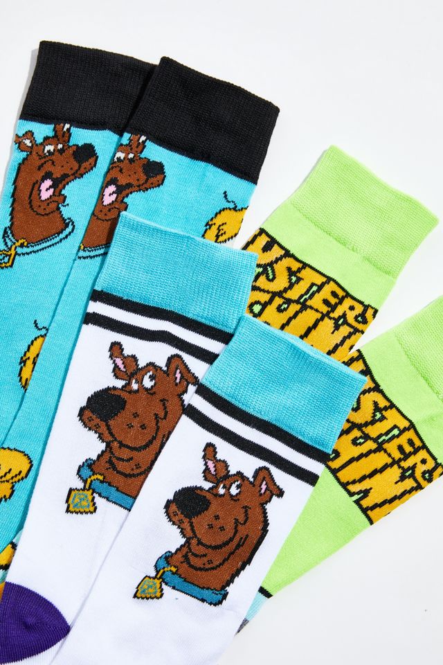 Scooby Doo Mens Socks, Crew Socks Multipack