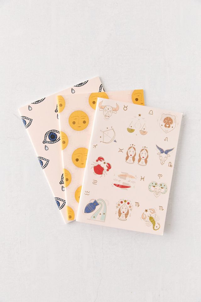 Graphic Notebook - Set Of 3 | Urban Outfitters