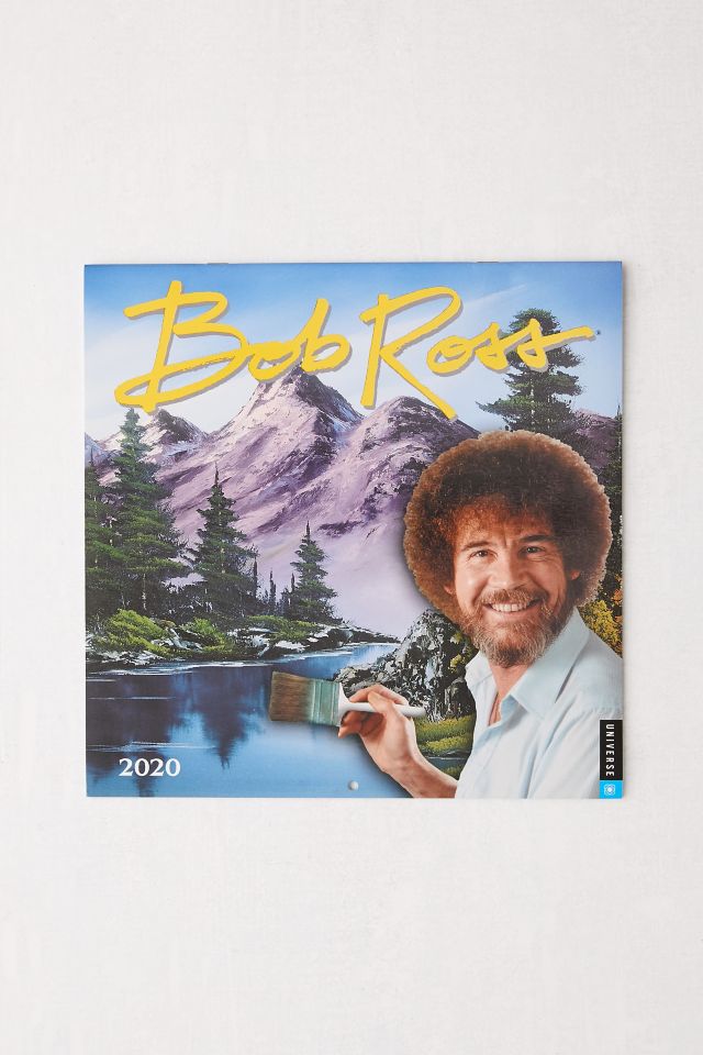 2020 Bob Ross 12-Month Wall Calendar