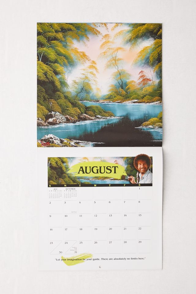 2020 Bob Ross 12-Month Wall Calendar #3