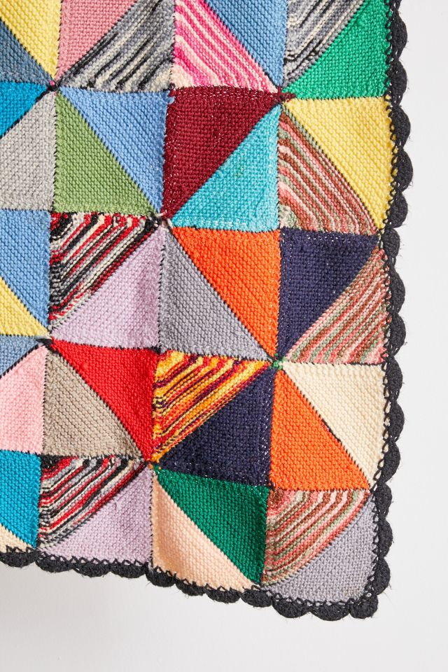 Urban Renewal One-Of-A-Kind Crochet Throw Blanket #1