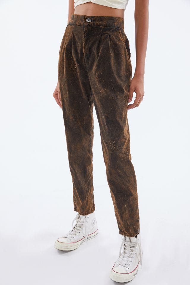 Urban Renewal Remnants Acid Wash Twill Pant Urban Outfitters