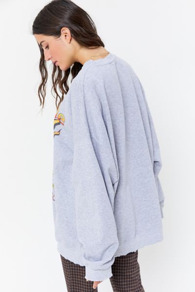 oversized crewneck sweater