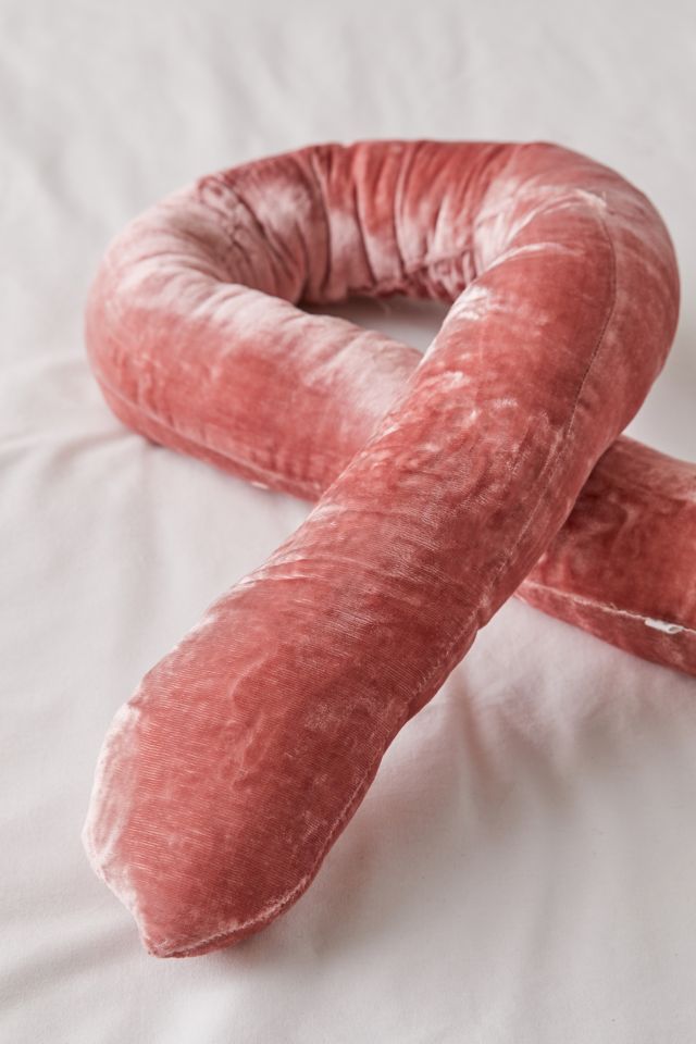 Velvet Twist Throw Pillow #2