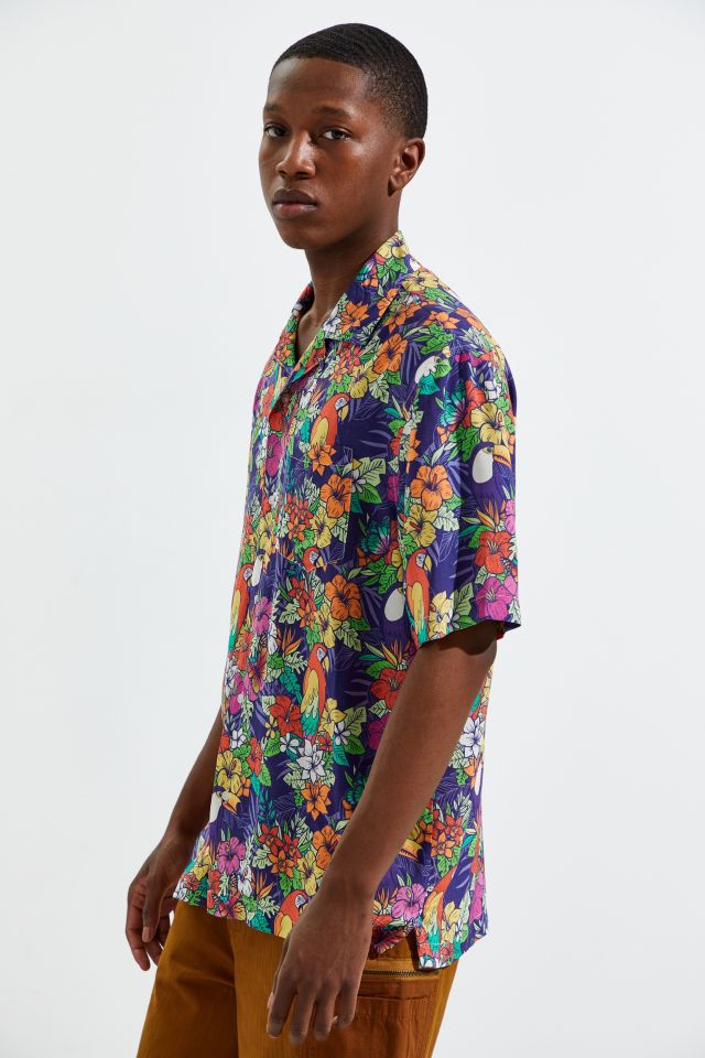 Chemise Boutonnée Col Ouvert Jungle Boardies® #2
