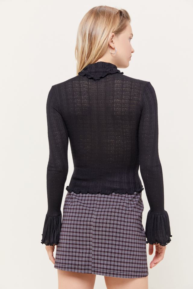 UO Natalie Bell Sleeve Turtleneck Top #2