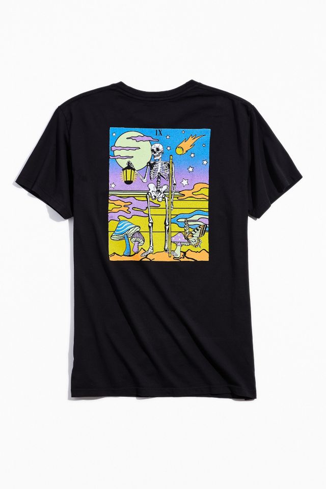 Trippy Skeleton Tee | Urban Outfitters