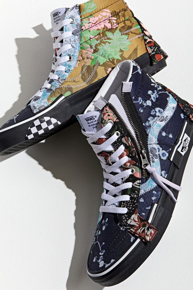 vans sk8-hi reissue cap floral sneaker