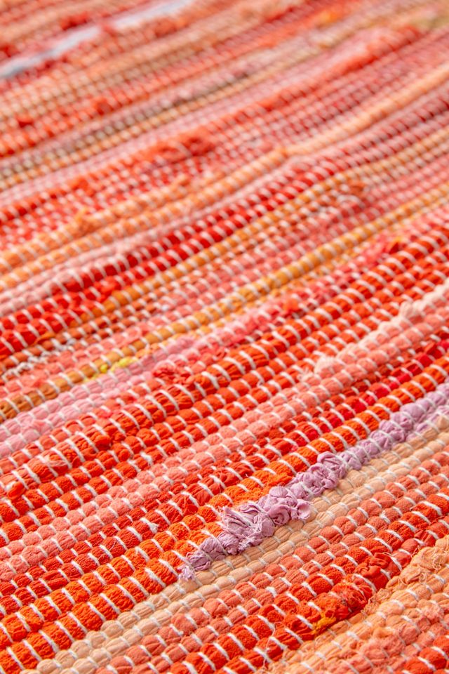 Sunset Rag Rug | Urban Outfitters
