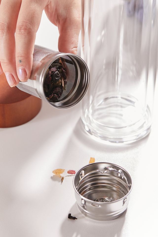Bouteille en verre pour infusion de thé #2