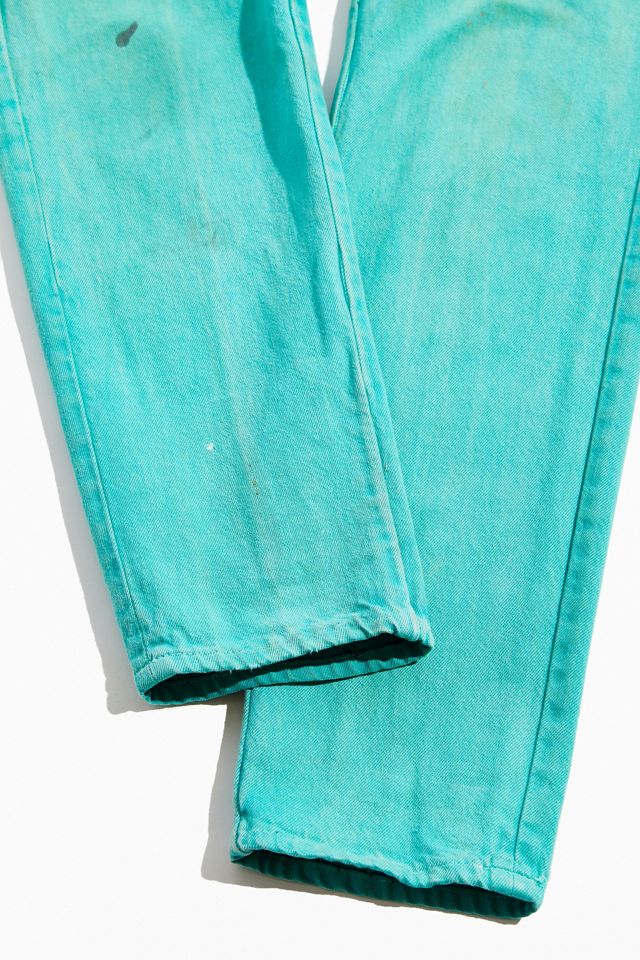 Vintage Levi’s Teal Jean #1