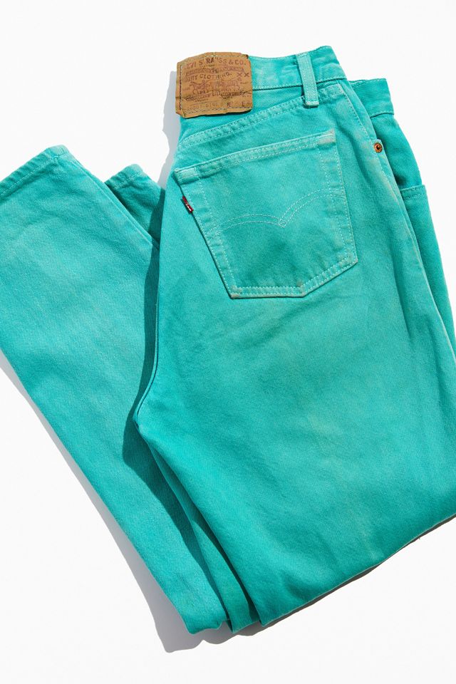 Vintage Levi’s Teal Jean #2