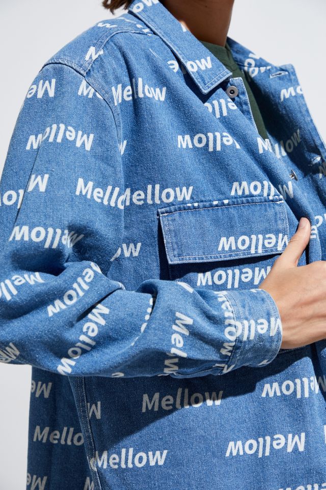 UO Text Print Button-Down Overshirt  #2