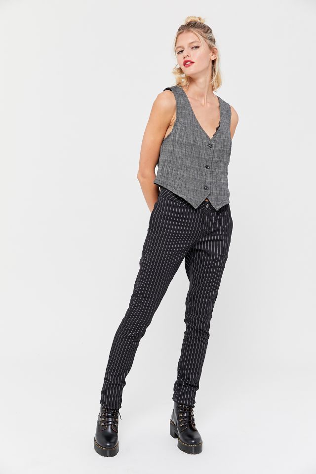 Urban Renewal Remnants Menswear Plaid Vest  #3