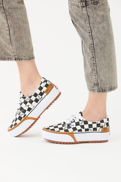 Vans era stacked outlet color block sneakers