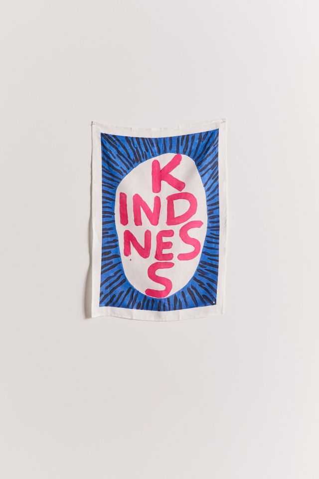 David Shrigley Kindness Tapestry #1