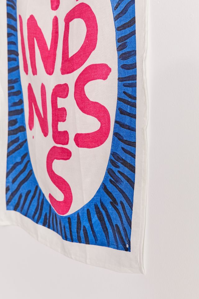 David Shrigley Kindness Tapestry #3
