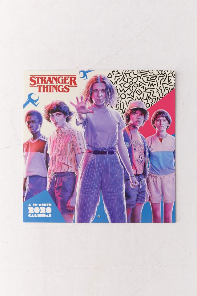 2020 Stranger Things 16-Month Wall Calendar | Urban Outfitters Canada