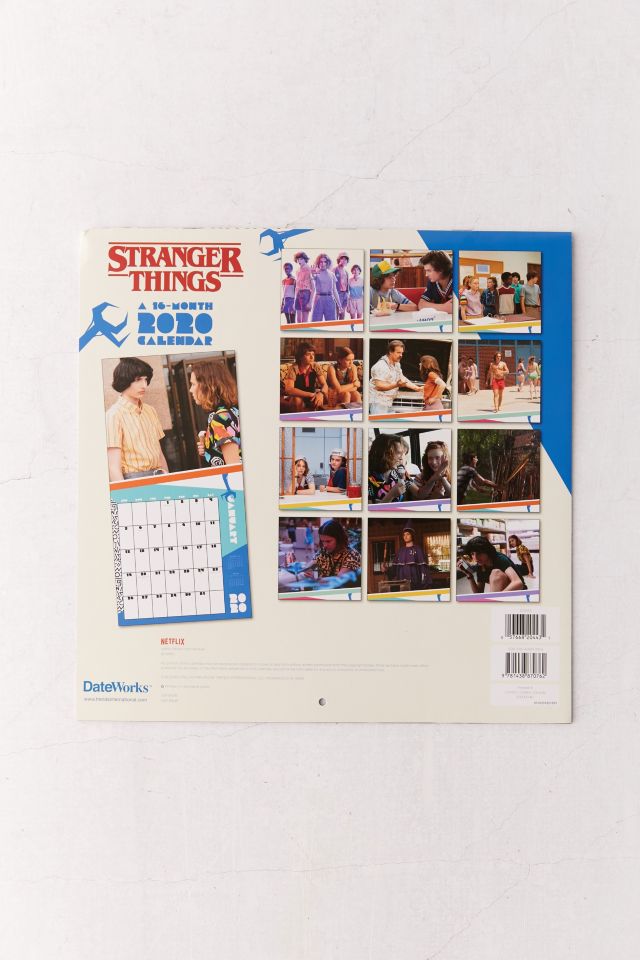 2020 Stranger Things 16-Month Wall Calendar #2