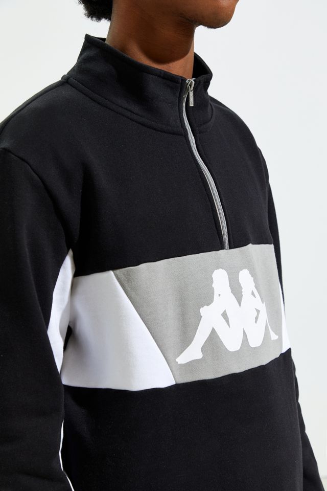 Kappa Authentic 90 Barte Half-Zip Sweatshirt | Urban Outfitters